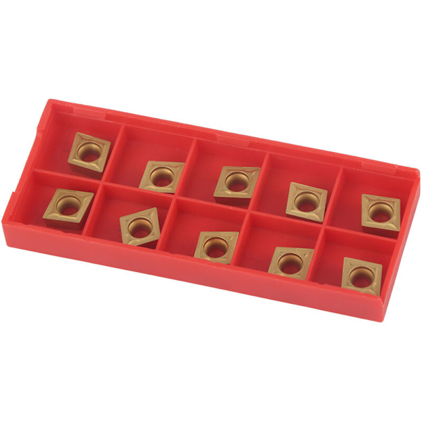 CCMT09t304 Karbidinsatser CCMT32.5 Set med 10 stycken Hårdmetall CNC Fräsverktyg för svarvverktyg
