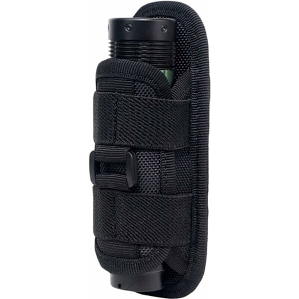 Taktisk 360 Graders Rotationsbar Ficklampa Holster Ficklampa Holster Bältesväska Bärbar Ficklampa Hållare Jakt Belysningstillbehör, Ficklampa Holster 360 Grader