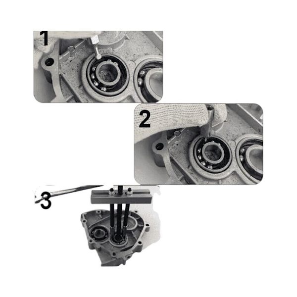 3 x MS170 sahaketjun 35 cm 3/8\"LP 50 vetolenkkiä 1,1 mm, matala potku, yhteensopiva Stihl 3610 000 0050:n kanssa