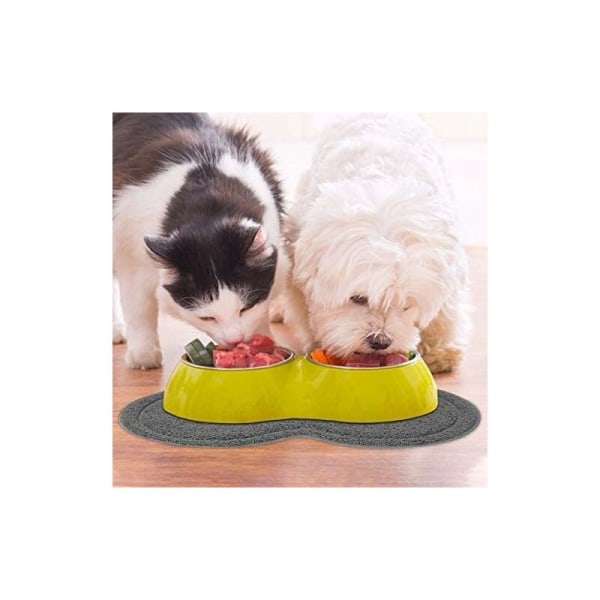 PVC fodermåtte til hunde og katte -