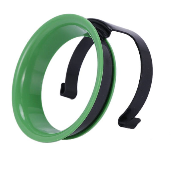 Grön 71 x 40 mm plastverktyg hem doseringsring kök kaffe 1 st kaffe espressobryggare tratt ersättningsdel tillbehör för kaffebryggningsskål