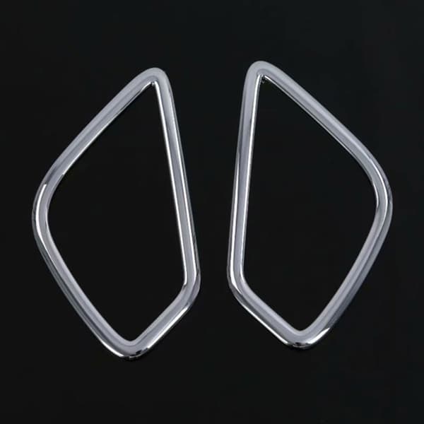 Abs Chrome Deksel Trim Hoofd Mistlamp Lamp Frame Stick Deel 2Stuks voor Eclipse Cross 2017 2018 2019