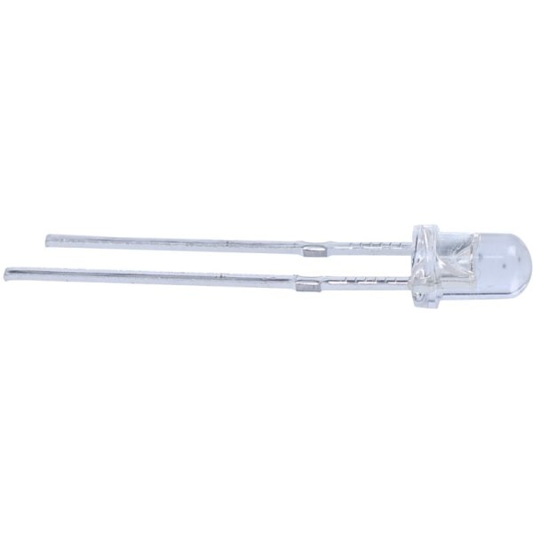 40 kpl 3 mm valkoinen LED-valodiodilamppu DC 2,5 V-3 V