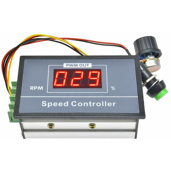 PWM DC-motorhastighedsregulator (PWM) DC 6-60V 12V 24V 36V 48V 30A Justerbar motorhastighedsregulator