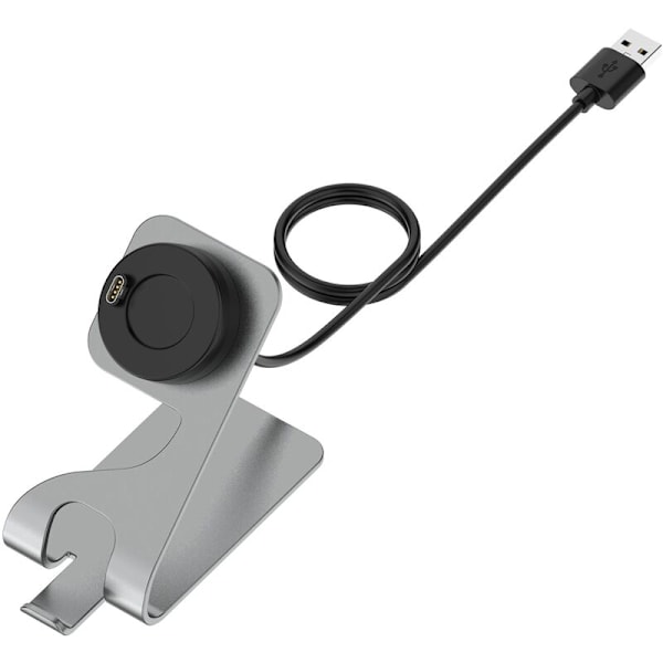 USB-laddare för Watch D/Watch3/GT2 Pro/Watch GT Runner Watch Metall Laddningsdocka Kablar Laddningsadapter A