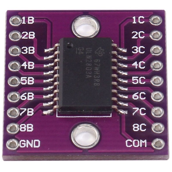 Transistor Array Driver Breakout Board for Uln2803A