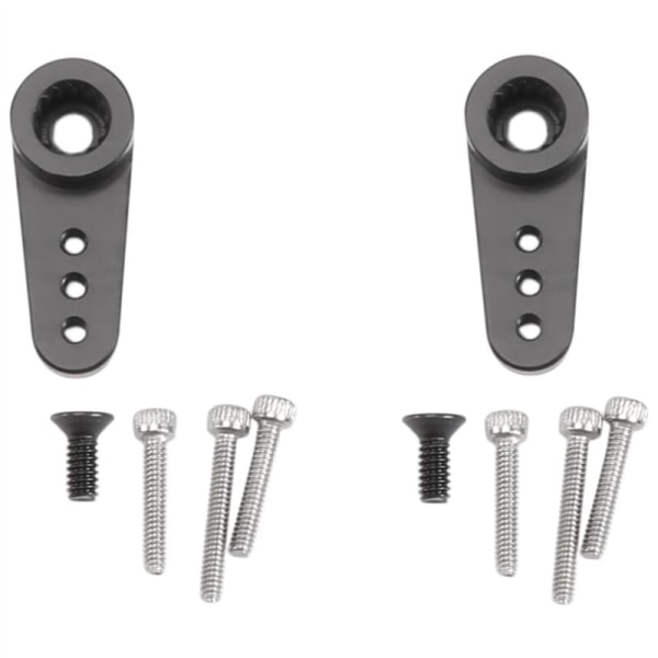 2 st metall 15T servoarm servo passar ES08MA servo för Axial SCX24 1/24 RC bil uppgraderingsdelar på ,1