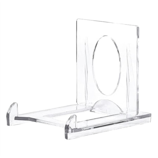 Akryl Staffeli Stativer Display Holder Justerbar Dekorativ Plade Stativ til Butikker Hjem Kontor