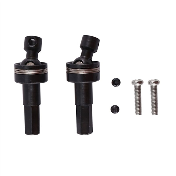 6 kpl Metalliakselin Yleinen CVD-Vetoakseli 5 mm Kuusiokolo C14 C24 B14 B24 B36 MN D90 MN99S RC-Auton Päivitykseen