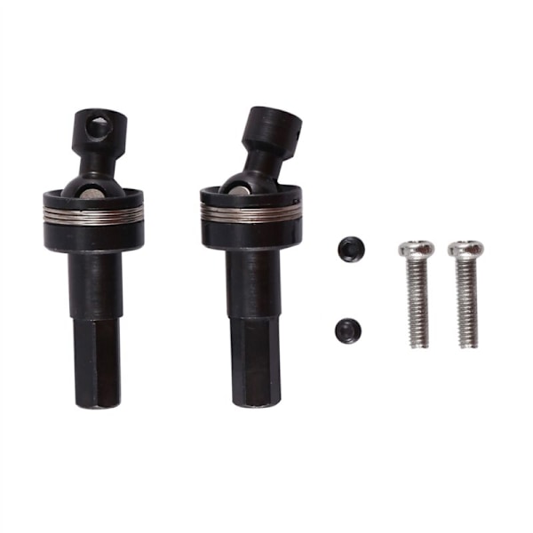 6 st metall axel universal CVD drivaxel 5 mm sexkant för C14 C24 B14 B24 B36 MN D90 MN99S RC bil uppgradering