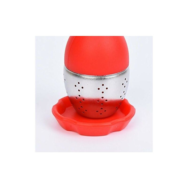 Teinfuser/Teinfuser/Diffuserfilter/Tesil, Teinfuser, Infuser laget av 100 % matkvalitet SiliCone og rustfritt stål av høy kvalitet, 2