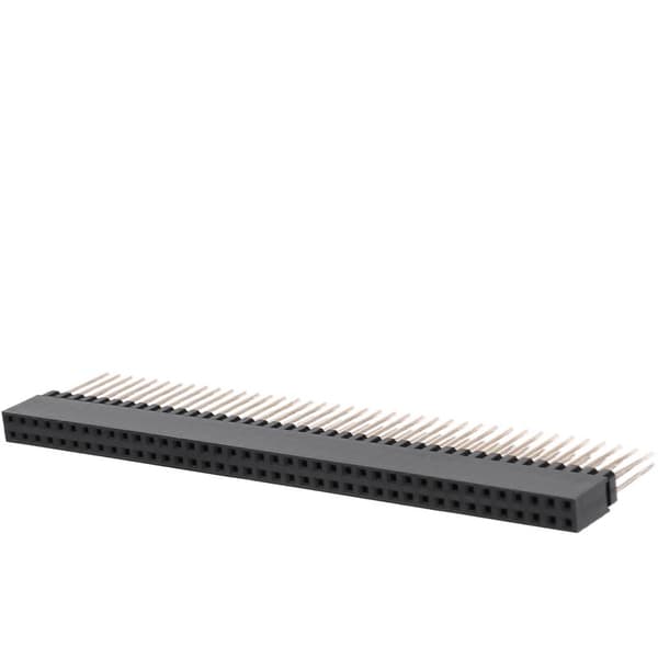 5 stk. PC104 2,54 mm dobbelt række stabelbar header-stik 2X40P header til kontrol-bundkort-interface, 2X40P
