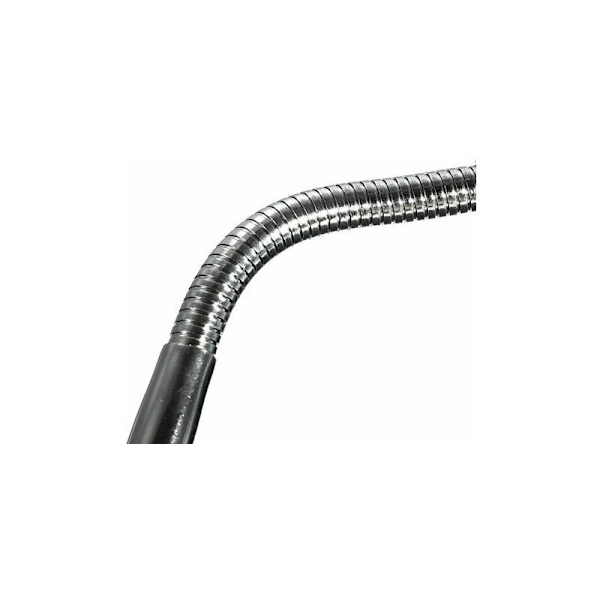 LED-forstørrelsesglas med arm til stativ, sort