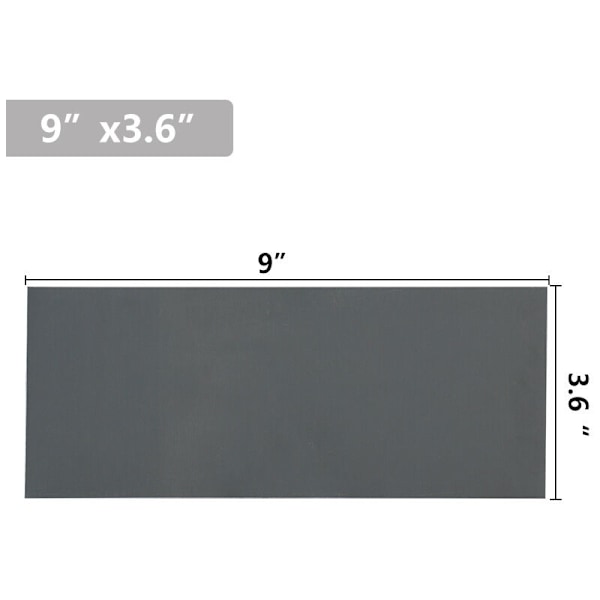 Sats med 36 Sandpapper, Slippapper 23 x 9,3 cm Torrt/Vått 320/400/ 600/800/ 1000/1200/ 1500/2000/ 2500/3000/ 4000/5000 (3 x 12) Ark/Korn
