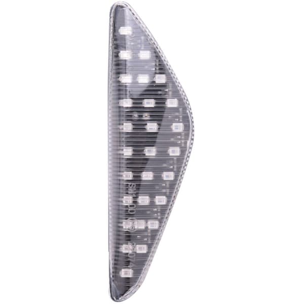2 st bilsida dynamisk blinkers för X5 E70 X6 E71 E72 X3 F25 transparent