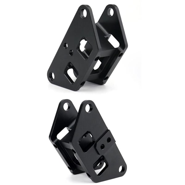 2 st CNC-aluminium Y-portalstyrning 3D-utskriftstillbehör för ultrahöga för VzBoT 3D-skrivare