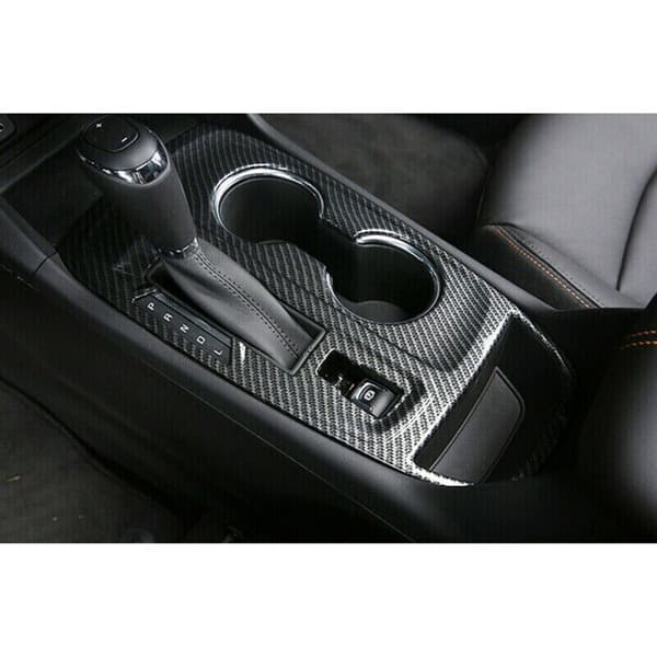 Til 2018-2021 ABS Fiber Konsol Gearskifte Panel Trim