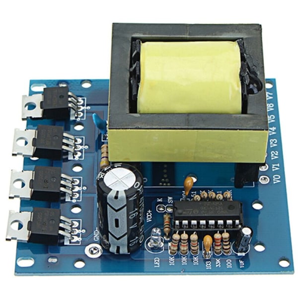 DC 12V til AC 220V 380V 500W Inverter Boost Board Transformator Strømomformer Modul