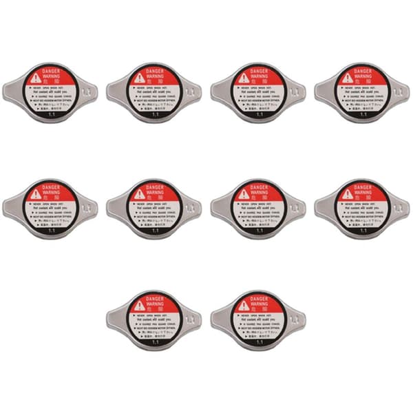 10X Radiator Cap, Erstat 19045-RAA-003, til , -Accord, Elements, Fit, Pilot,