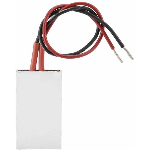 PTC Keramisk varmeelement 50 x 28,5 mm varmeplate aluminiumshus Varmeelement termostatisk platevarmer (220V/80 ℃)