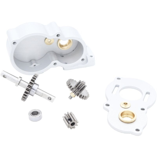 LCG lavere tyngdepunkt metall girkasse for 1/10 RC Crawler Axial SCX10 I II III Capra oppgraderingsdeler, 1