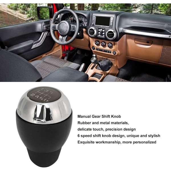 Manuaalinen Vaihteensiirtopainike 68085312AB Manuaalisen Vaihteensiirtopainikkeen Vaihto Jeep Wrangler JK 2007-2018