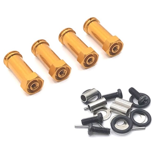 Metal Hjul Hex Adapter 12Mm Lang Kobling Forlænger Kombiner 30Mm til 144001 124019 A959 Opgradering RC Bil Dele, F