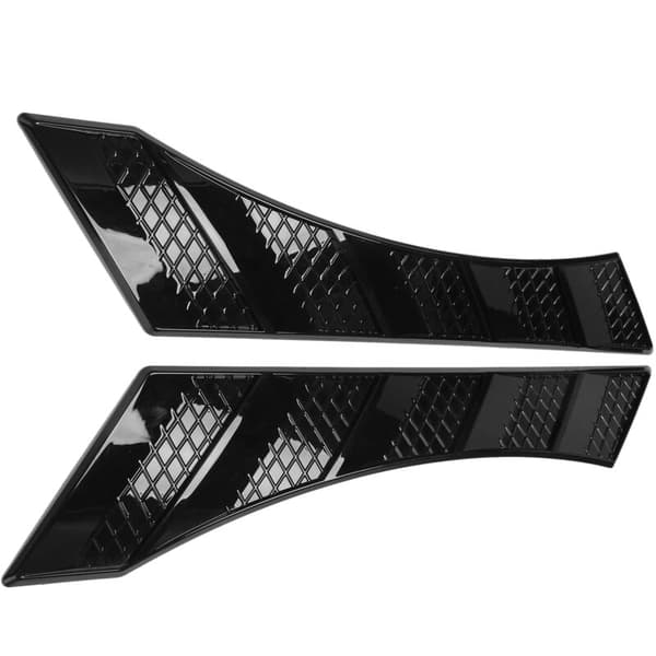 Til 11. 2022 Bil Side -Fender Spoiler Wing Body Modification Kit Blank Sort