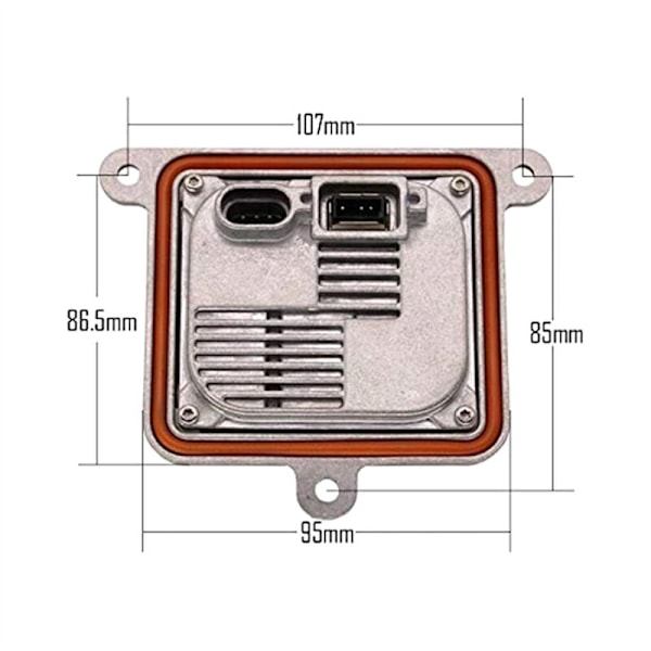 10R-034663 A71177E00DG D1S D3S Xenon Forlygte Ballast HID Styreenhed til XF