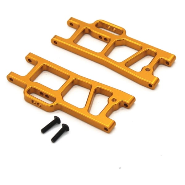 Metal Lower Suspension Arm for 104009 12402-A RC Car Upgrades Parts Accessories, Yellow