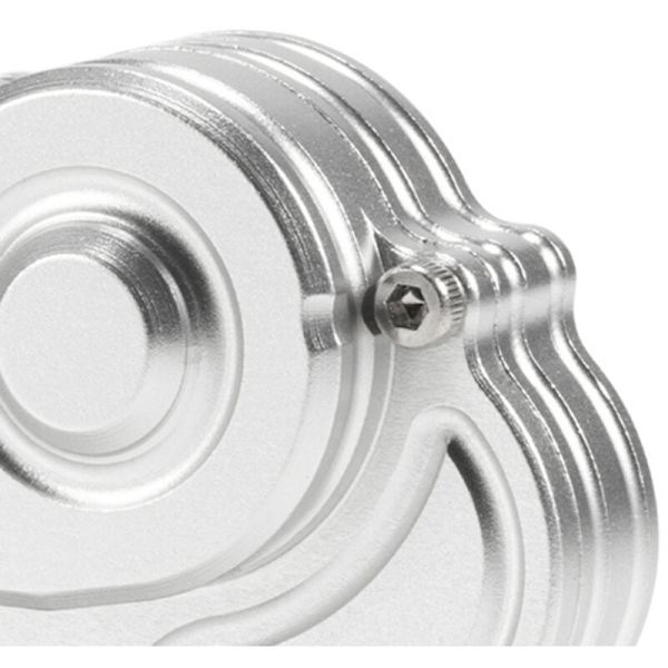 Växellådskåpa, växellådslock för Axial 1/18 UTB18 CAPRA RC klätterbil uppgraderingsdelar, silver
