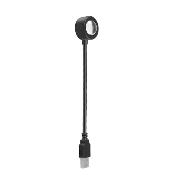 LED USB Sunset Lamp Nattljus Projektor Födelsedagsfest Dekoration Bärbar Nattljus för Sovrum, Solnedgång