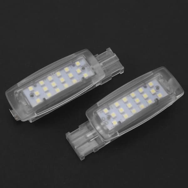 LED interiør solskjerm speil lys leselamper for Golf4 5 6 7 Plus B5 B6 B7 CC