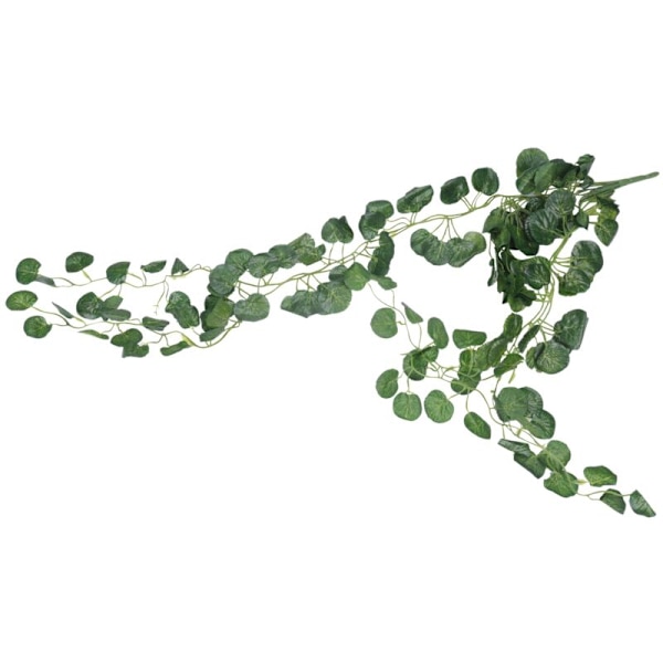 4 Kunstige Ivy Vine Falske Hængende Planter Blade til Hjemmeindretning (Begonia Blade)
