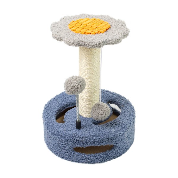 Kattetræ 26 x 35 x 20 cm Multifunktionel Sisal Søjle Legetøj Platforme