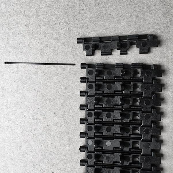 Muovitela vaimentavaan robottiälyauton malliin, ketju kiipeilytelakäyttöiseen panssarivaunun lisävaruste DIY RC-lelu