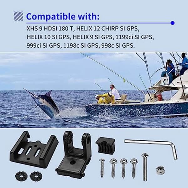 For XNT 7400931 Transducer Bracket, Transducer Bracket for XHS Model Transducers, Transom Hardware Kit for XNT 9 20