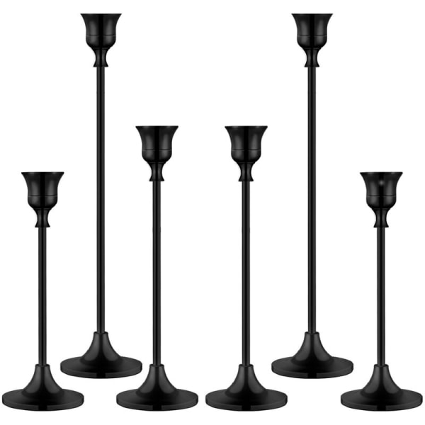 Lysestaker avsmalnende lysestaker egnet for lysestaker dekor lang lysestake stativ for peisfest spisestue