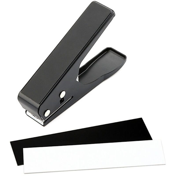 Pick Maker Punch Pick Maker Gitarrplockskärare med 2 Ark med Remsor för Plocktillverkningsverktyg