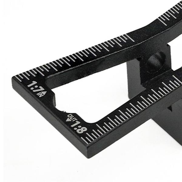 Alumiiniseos-häntien merkintätyökalu puuntyöstöön, pieni DIY-puuntyöstötyökalu