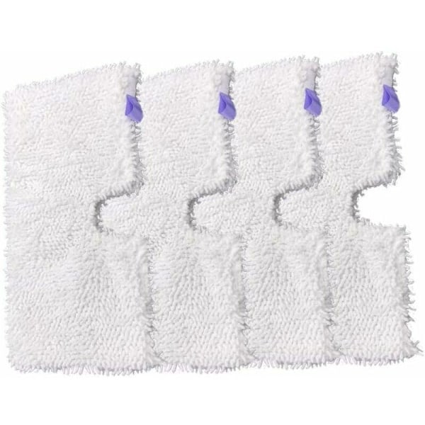 4 kpl Mikrokuitu Vaihtopyyhkeitä Kotikäyttöön Shark Steam Mop -höyrymopille S3500 S3550 S3901 S3601 S3501 -sarjoille