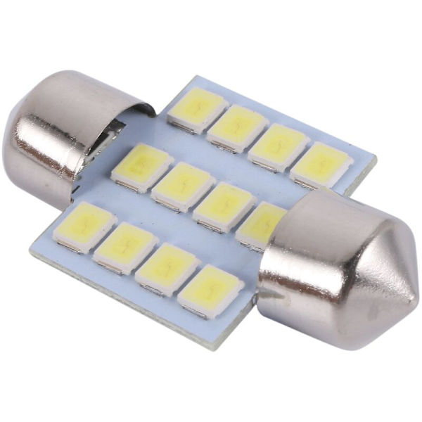 11 kpl valkoista LED-sisävaloa Tolelle ja 31 mm:n kartta- ja rekisterikilven polttimolle