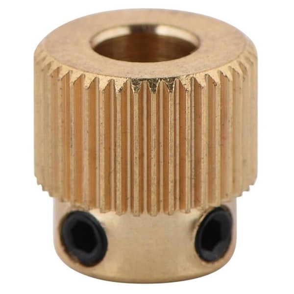 10 st Robust 3D-skrivarväxel 40 Tänder Mässingväxel Extruderhjul för -10 -10S S4 S5 3 Pro Skrivare