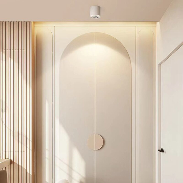 Menneskekropp induksjon spotlight taksensor lyslampe romoverflate installert 12W COB downlight belysning 3500K