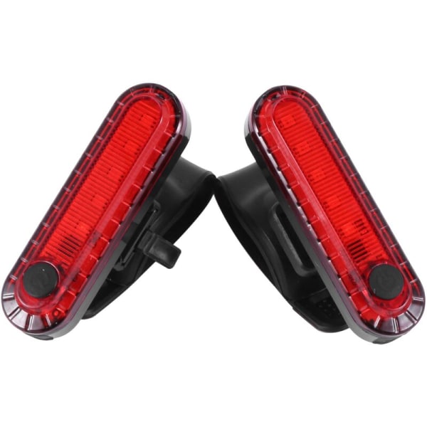 2 kpl/setti takavalo, ultra USB-ladattava takavalo, punainen suuri intensiteetti LED-lisävarusteet sopii kaikkiin maantiepyöriin, kypäriin
