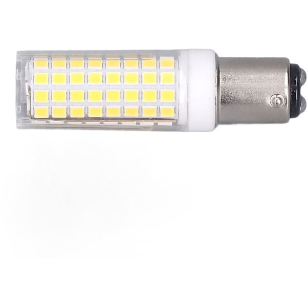 2 Pak BA15D 10W LED Landbrugs Pære Energibesparende Dæmpbar 102 LED Keramisk Pære AC 100120V