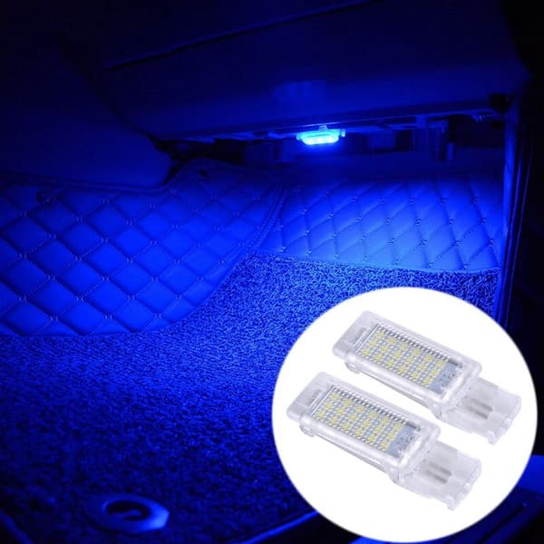2 st LED-bakljus för bil Golf plus CC Tourage Blå
