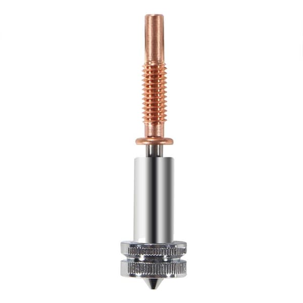 Reservedel seks hals - Integrert messingdyse, demontering, for Hotend 3D-skriverdeler