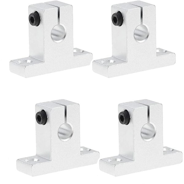x 500 mm lineaarinen akseli Ø 8 mm Vaakasuora lineaarinen ohjain kuulalaakeri + 4 x SK8-tukia + 4 x SCS8UU-laakerikoteloa