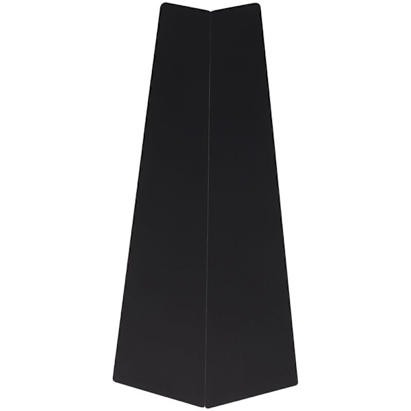 Dør B-stolpe C-listverk Plate Trim Svart Passer for Eksteriørdeler 2016-2018 Krom Stil